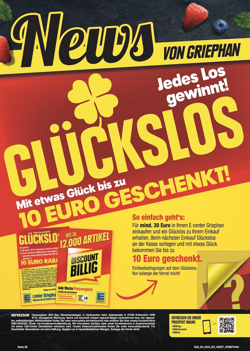 Edeka Prospekt ab Montag - Sachsen Seite 28