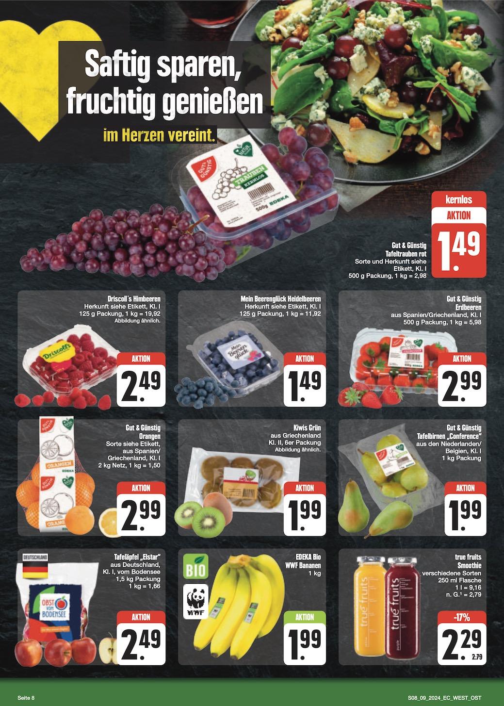 Edeka Prospekt ab Montag - Sachsen Seite 8