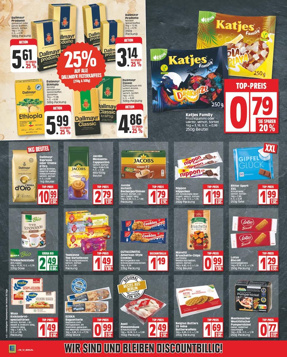 Edeka Prospekt ab Montag - Berlin Seite 12