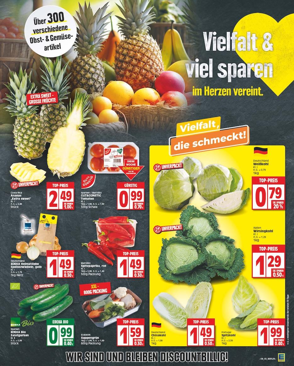 Edeka Prospekt ab Montag - Berlin Seite 3