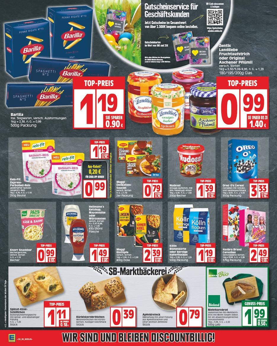 Edeka Prospekt ab Montag - Berlin Seite 8