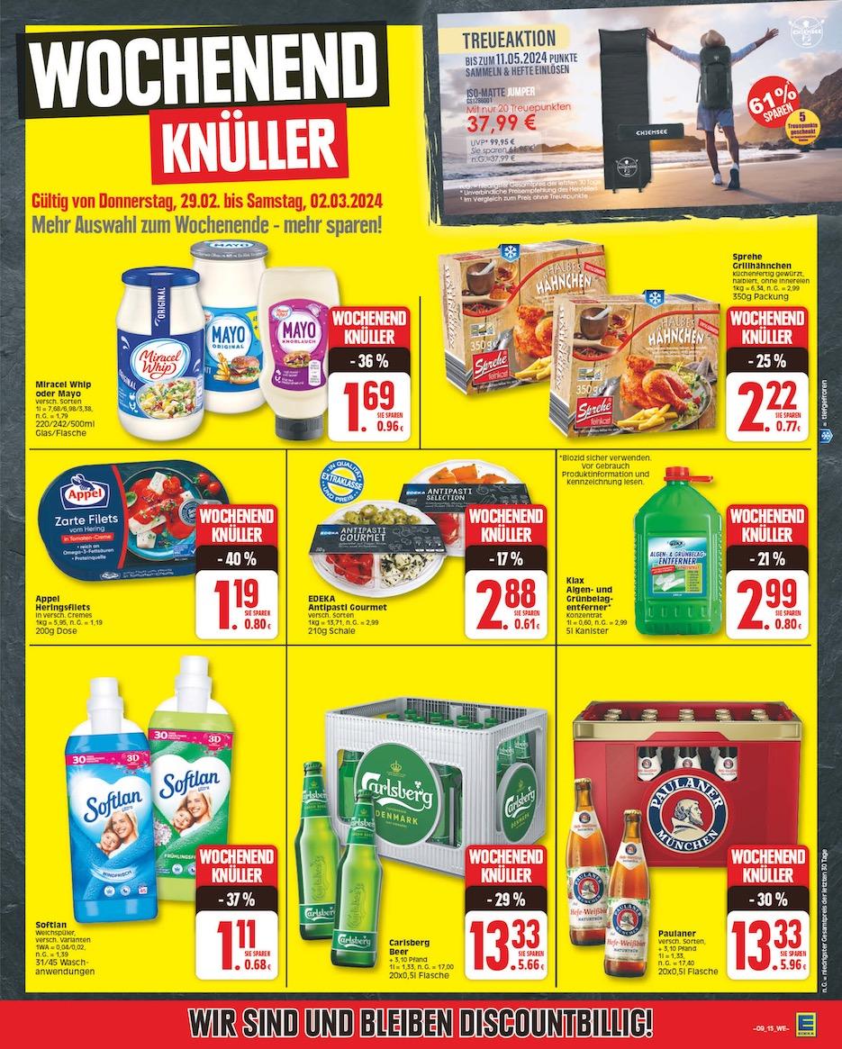 Edeka Prospekt ab Montag - Brandenburg Seite 15
