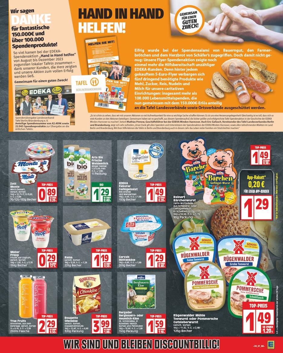Edeka Prospekt ab Montag - Brandenburg Seite 7