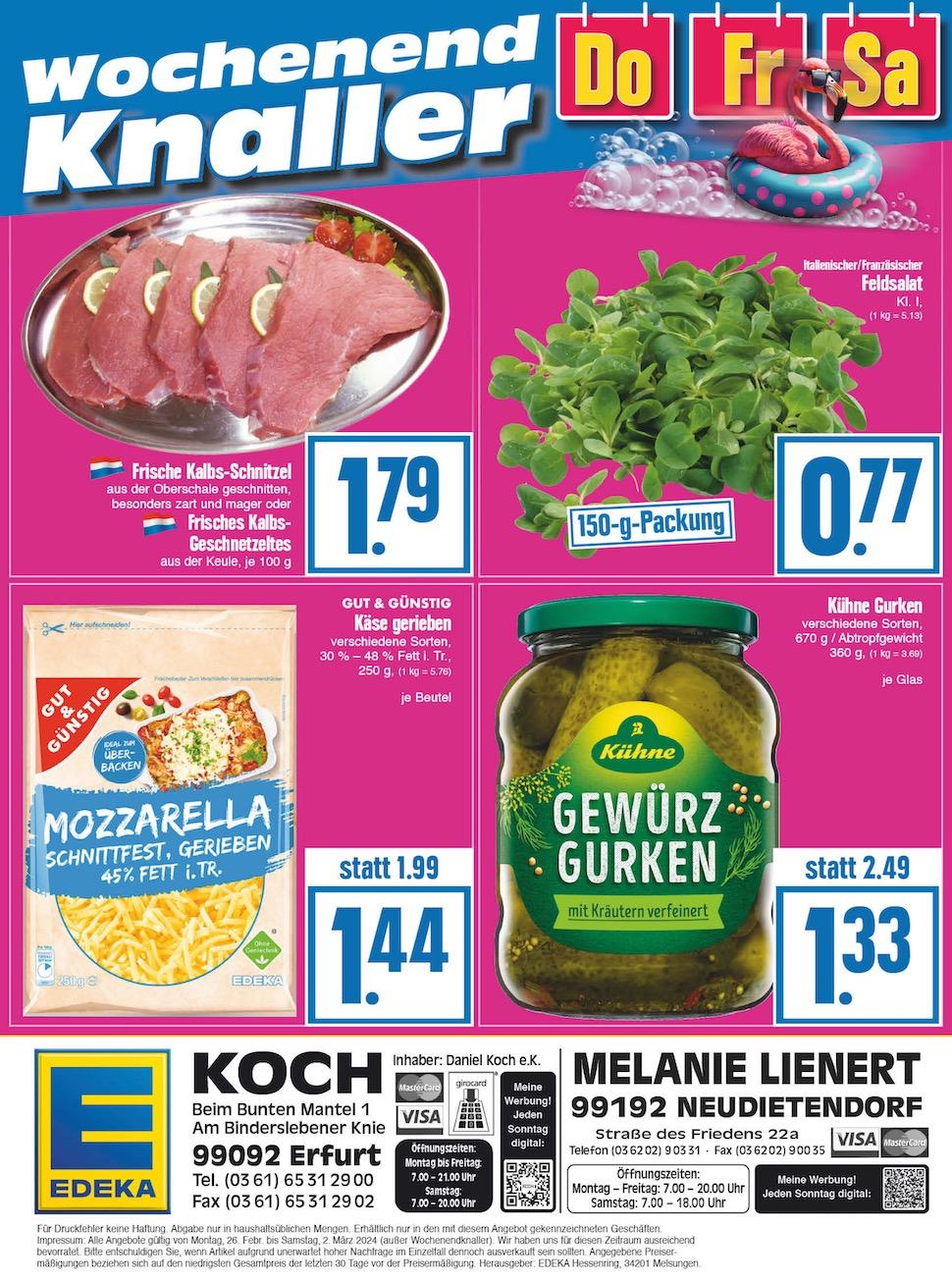 Edeka Prospekt ab Montag - Thüringen Seite 20