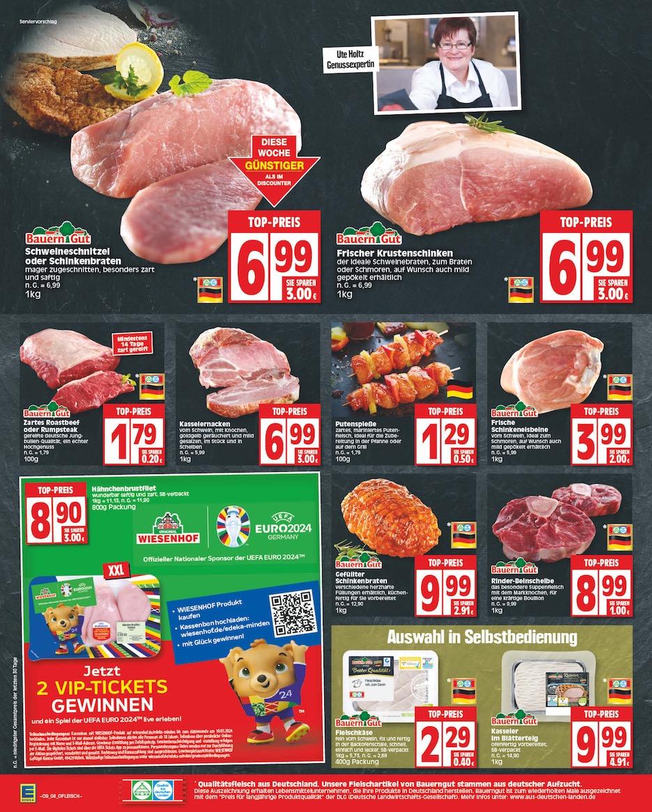 Edeka Prospekt ab Montag - Sachsen-Anhalt Seite 4