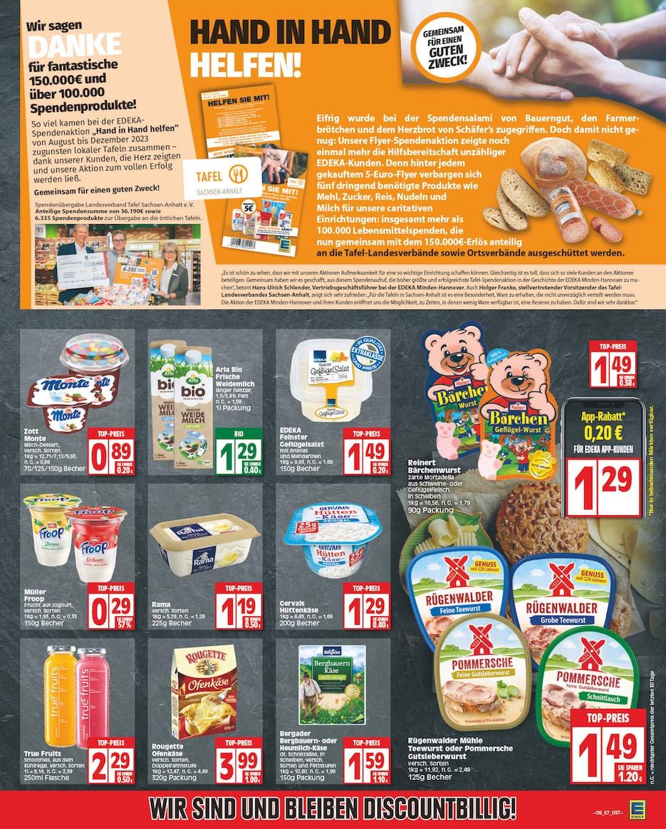 Edeka Prospekt ab Montag - Sachsen-Anhalt Seite 7