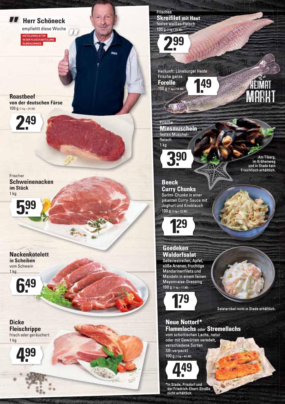 Edeka Prospekt ab Montag - Hamburg Seite 3