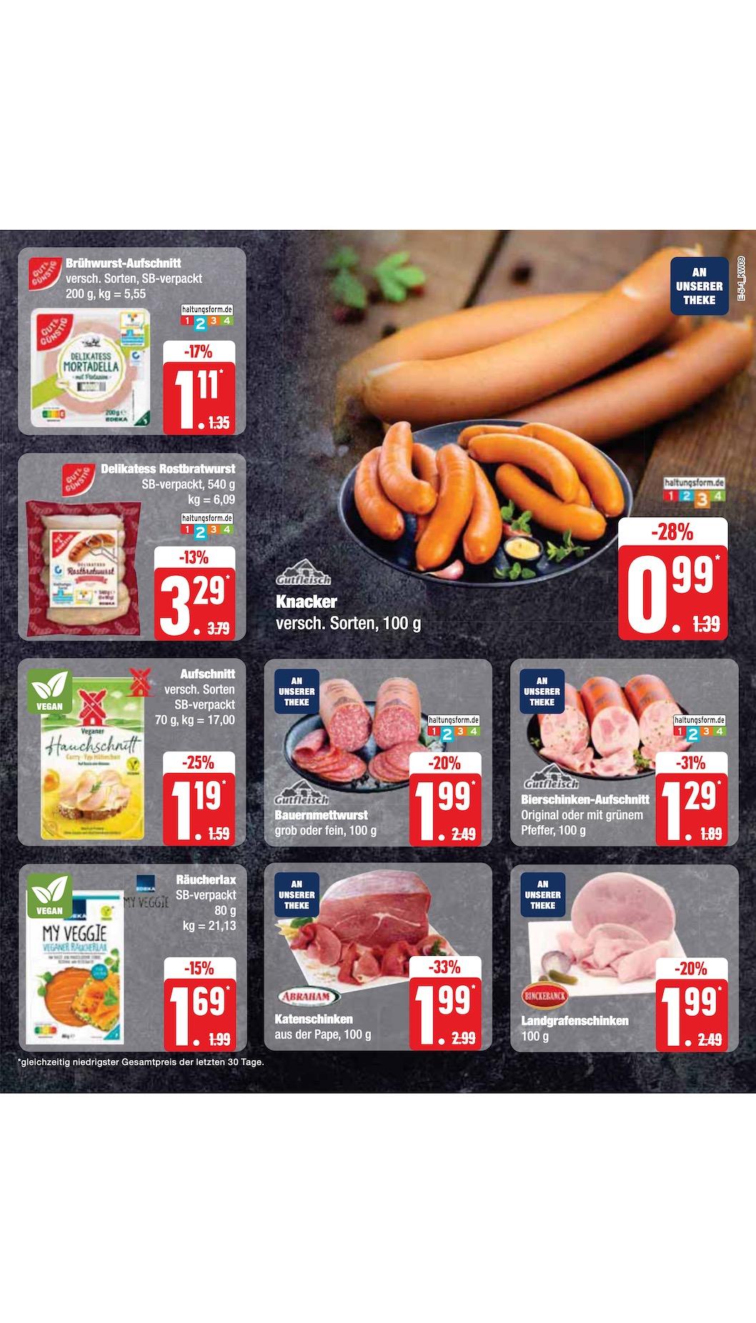 Edeka Prospekt ab Montag - Schleswig - Holstein Seite 9