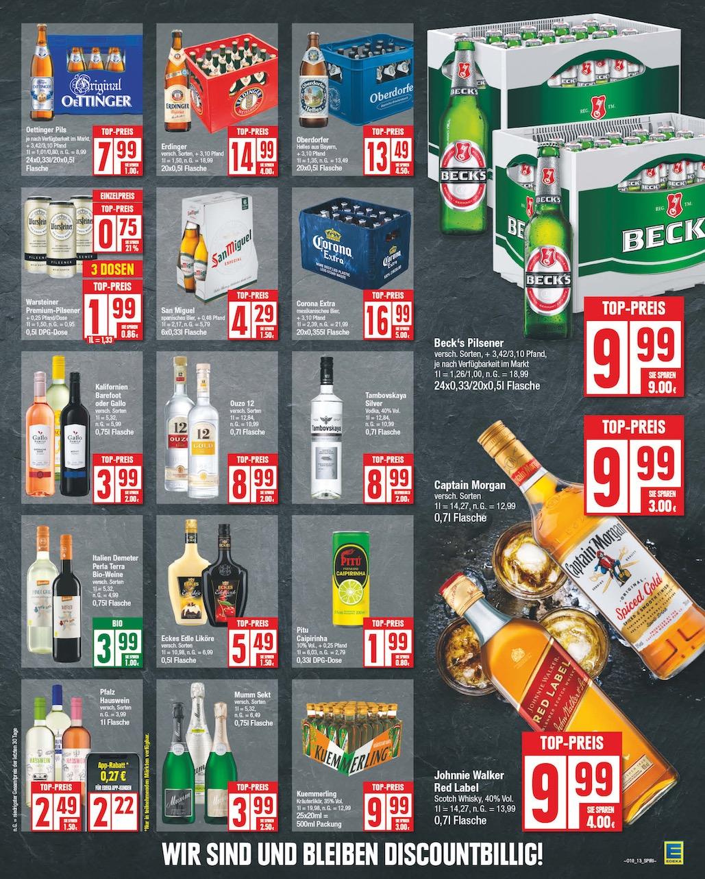 Edeka Prospekt ab Montag - Niedersachsen Seite 13