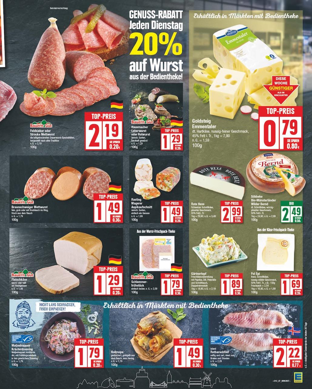 Edeka Prospekt ab Montag - Niedersachsen Seite 7