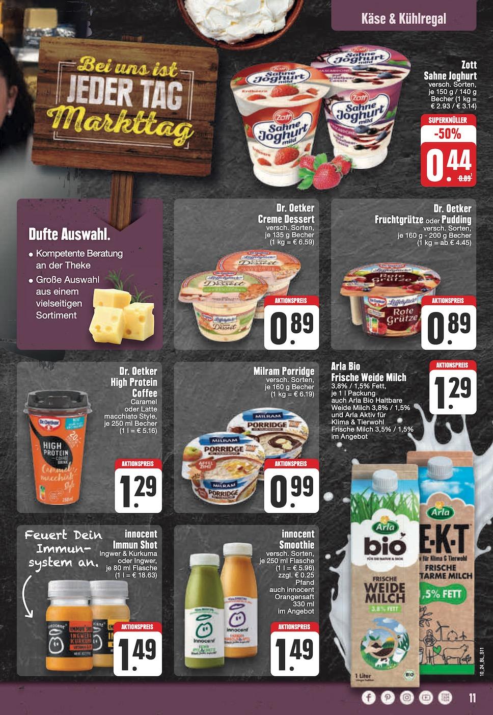 Edeka Prospekt ab Montag - Nordrhein - Westfalen Seite 11