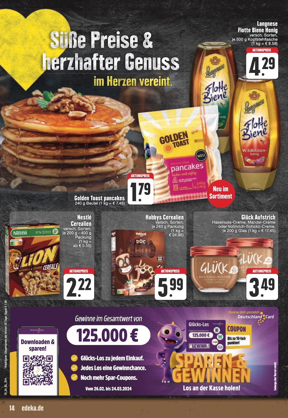 Edeka Prospekt ab Montag - Nordrhein - Westfalen Seite 14