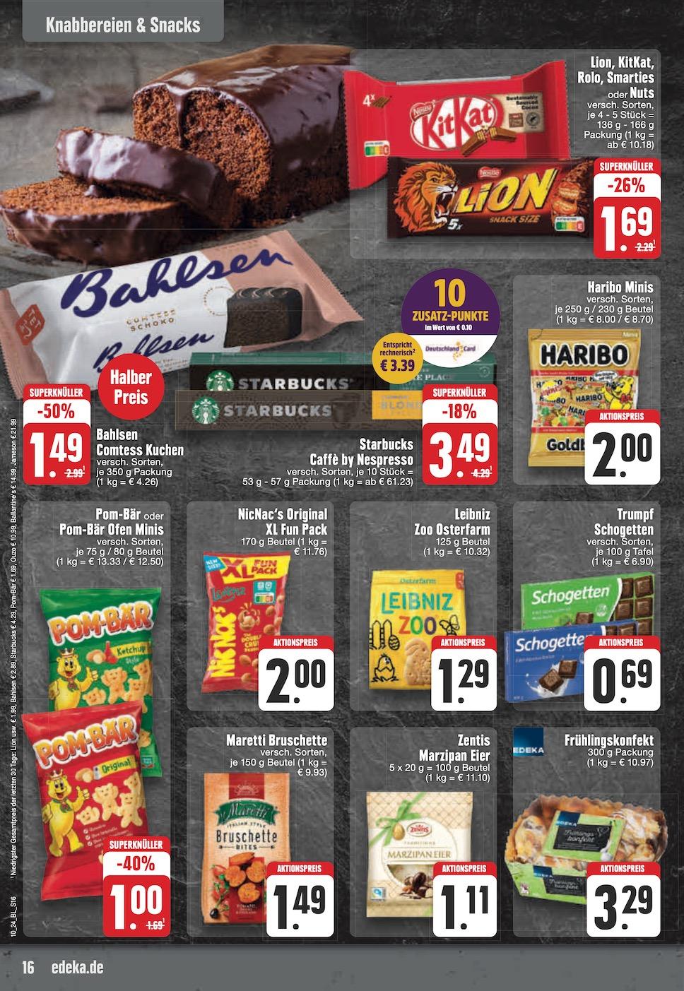 Edeka Prospekt ab Montag - Nordrhein - Westfalen Seite 16