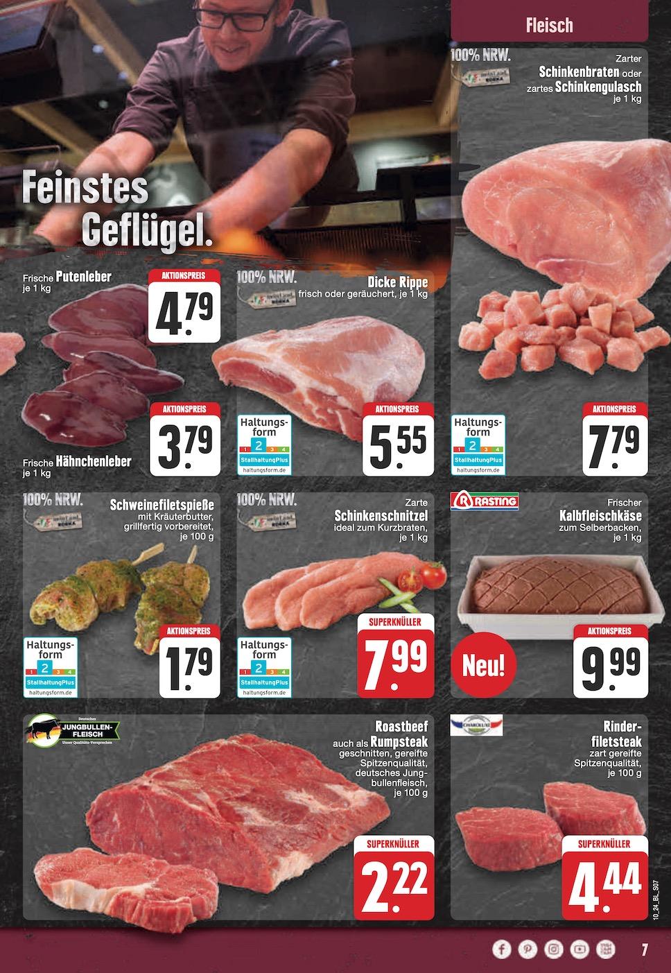 Edeka Prospekt ab Montag - Nordrhein - Westfalen Seite 7