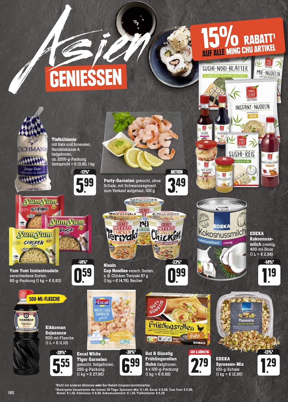 Edeka Prospekt ab Montag - Hessen Seite 18