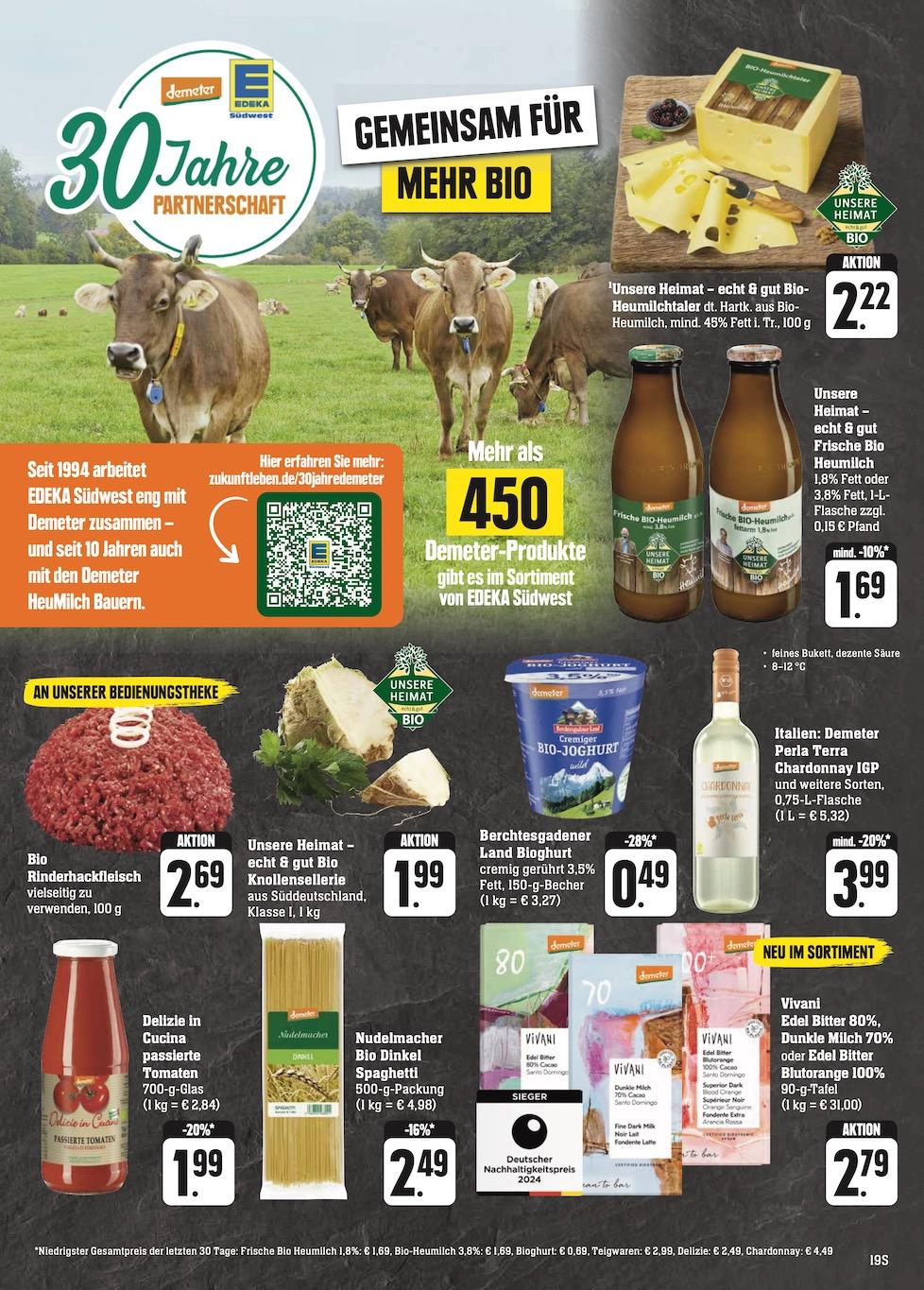 Edeka Prospekt ab Montag - Hessen Seite 19