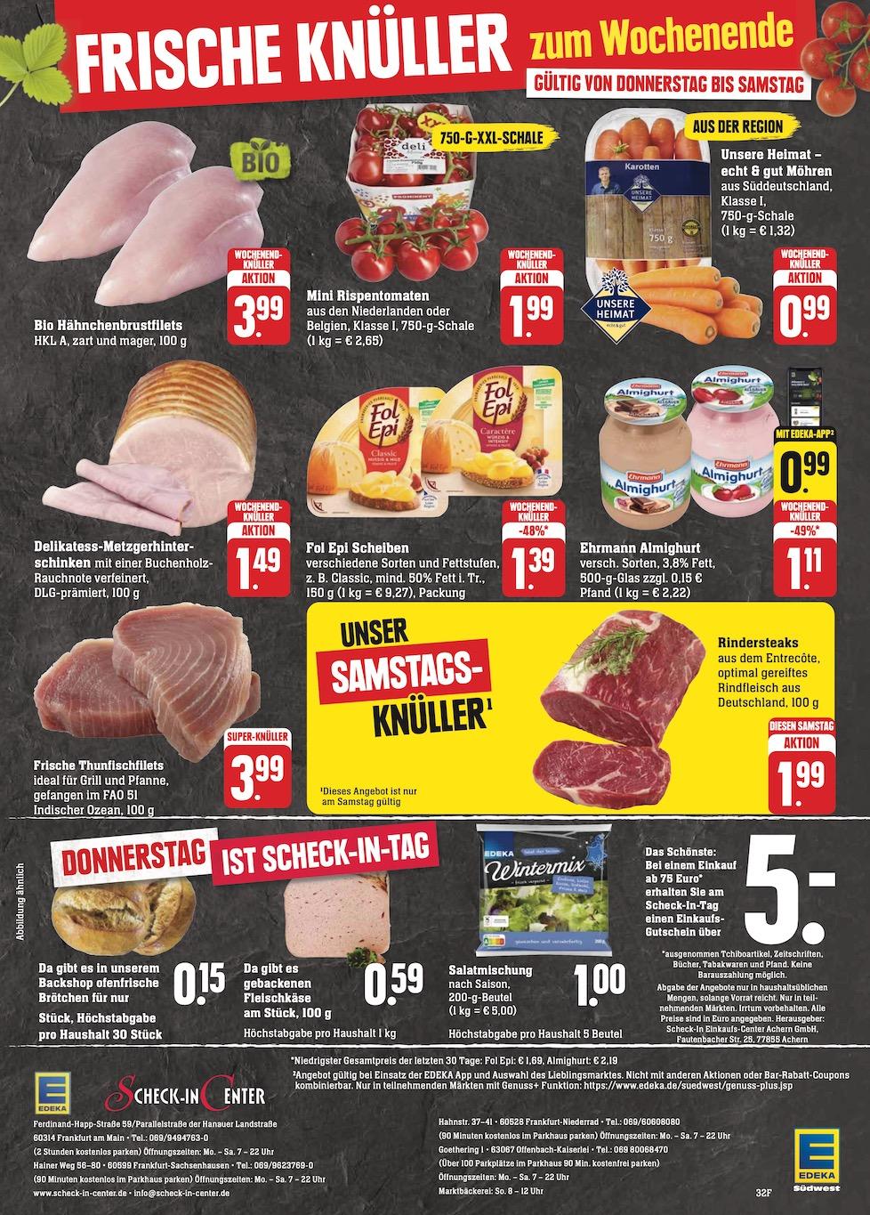 Edeka Prospekt ab Montag - Hessen Seite 32