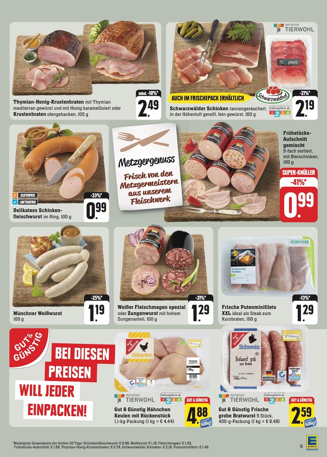 Edeka Prospekt ab Montag - Rheinland - Pfalz Seite 7