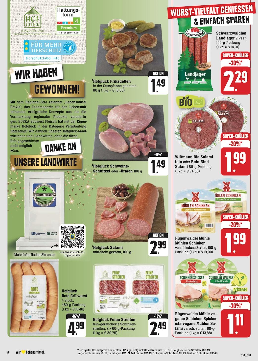Edeka Prospekt ab Montag - Baden - Württemberg Seite 10