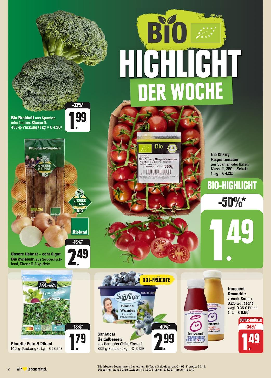 Edeka Prospekt ab Montag - Baden - Württemberg Seite 2