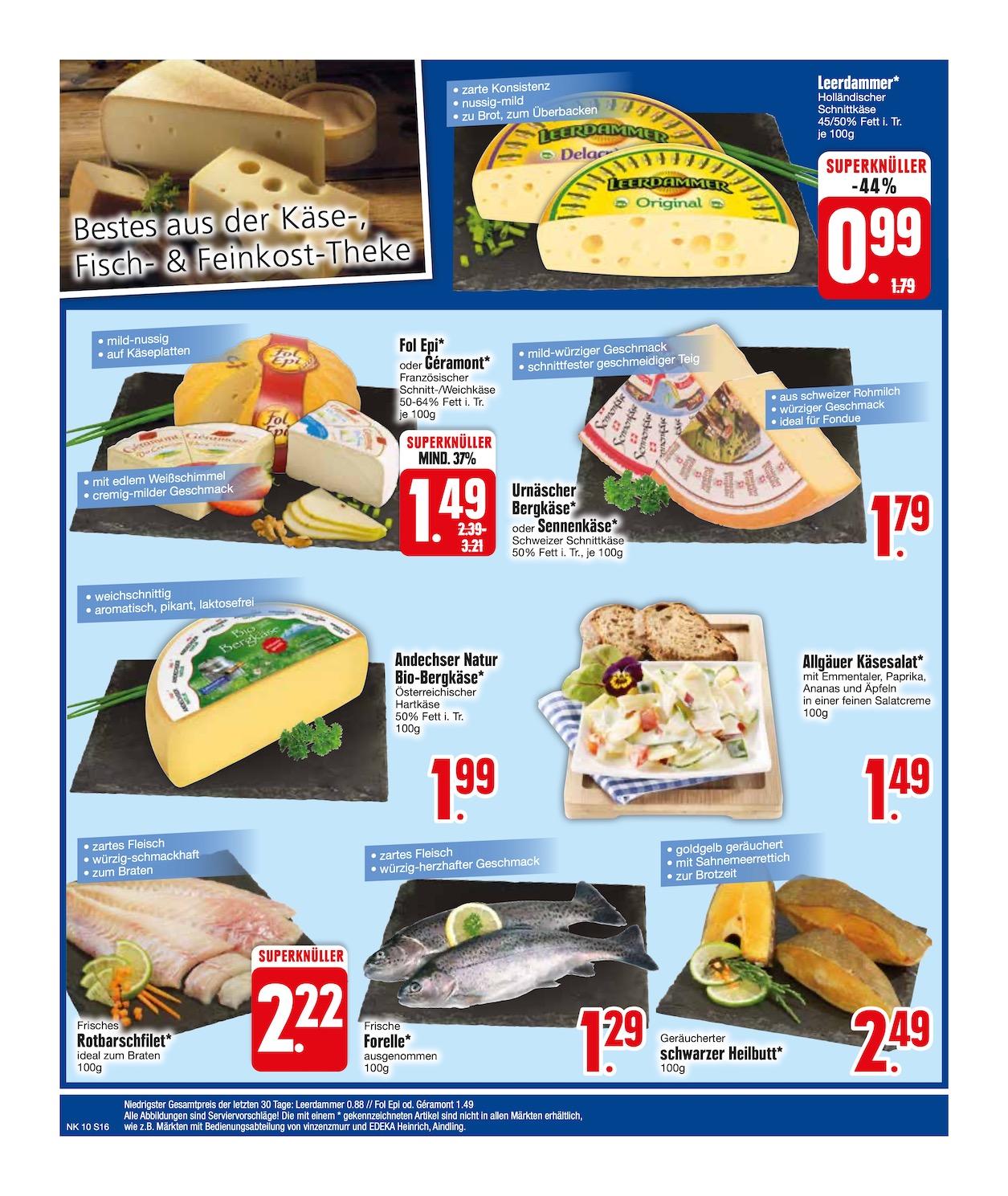 Edeka Prospekt ab Montag - Bayern Süd Seite 16