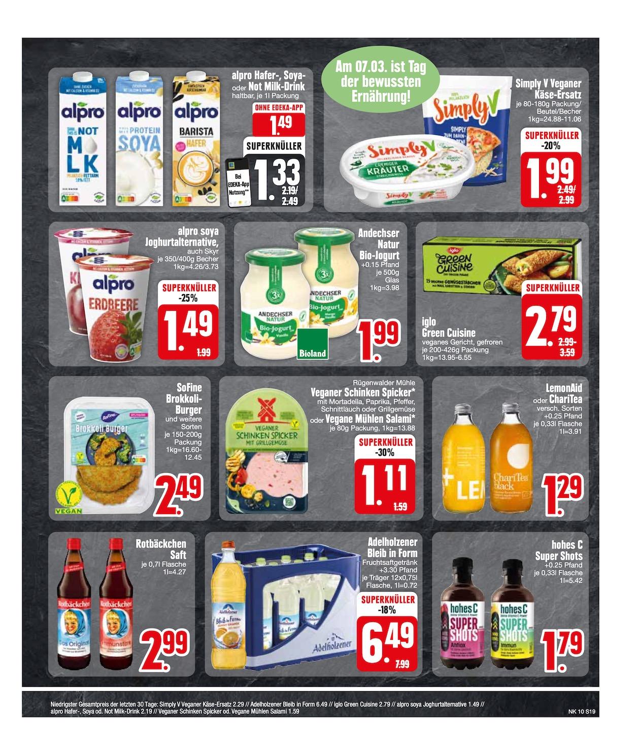 Edeka Prospekt ab Montag - Bayern Süd Seite 19