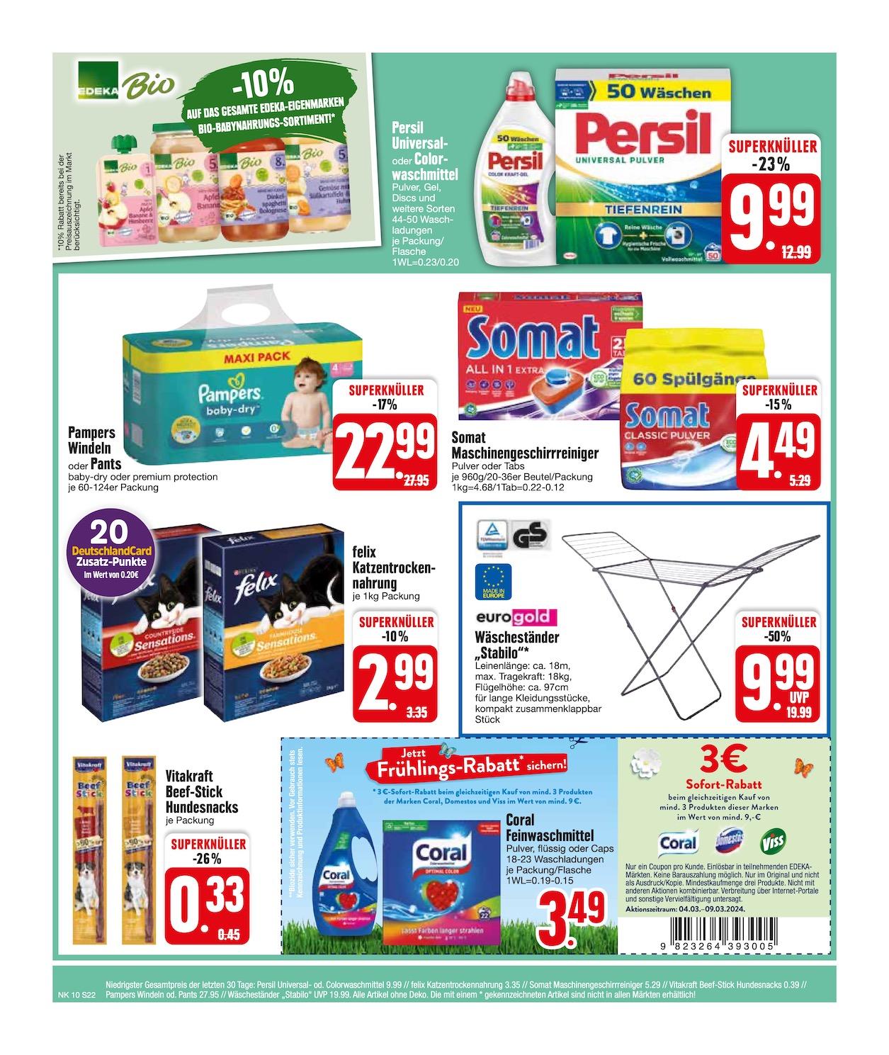 Edeka Prospekt ab Montag - Bayern Süd Seite 22
