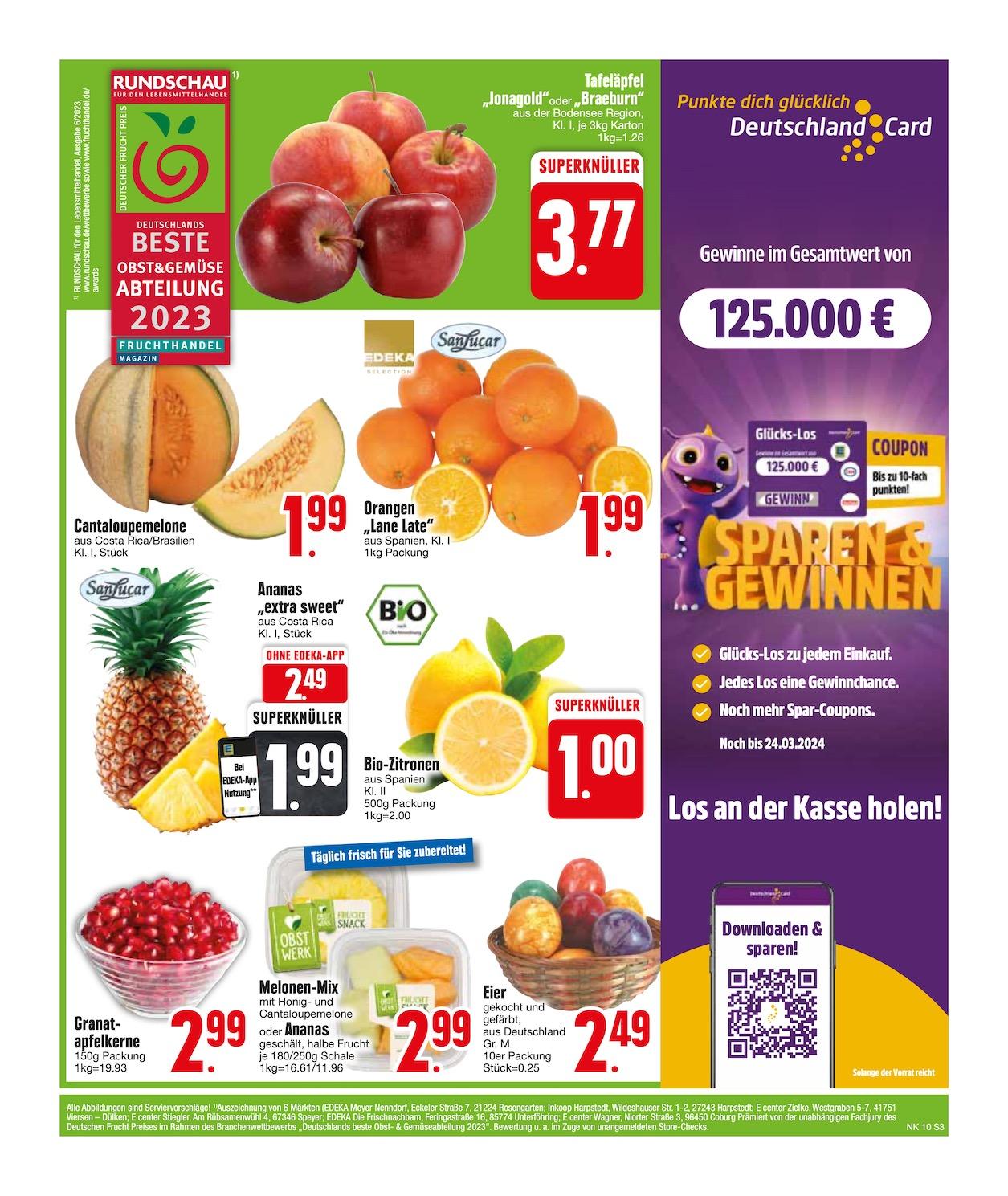 Edeka Prospekt ab Montag - Bayern Süd Seite 3