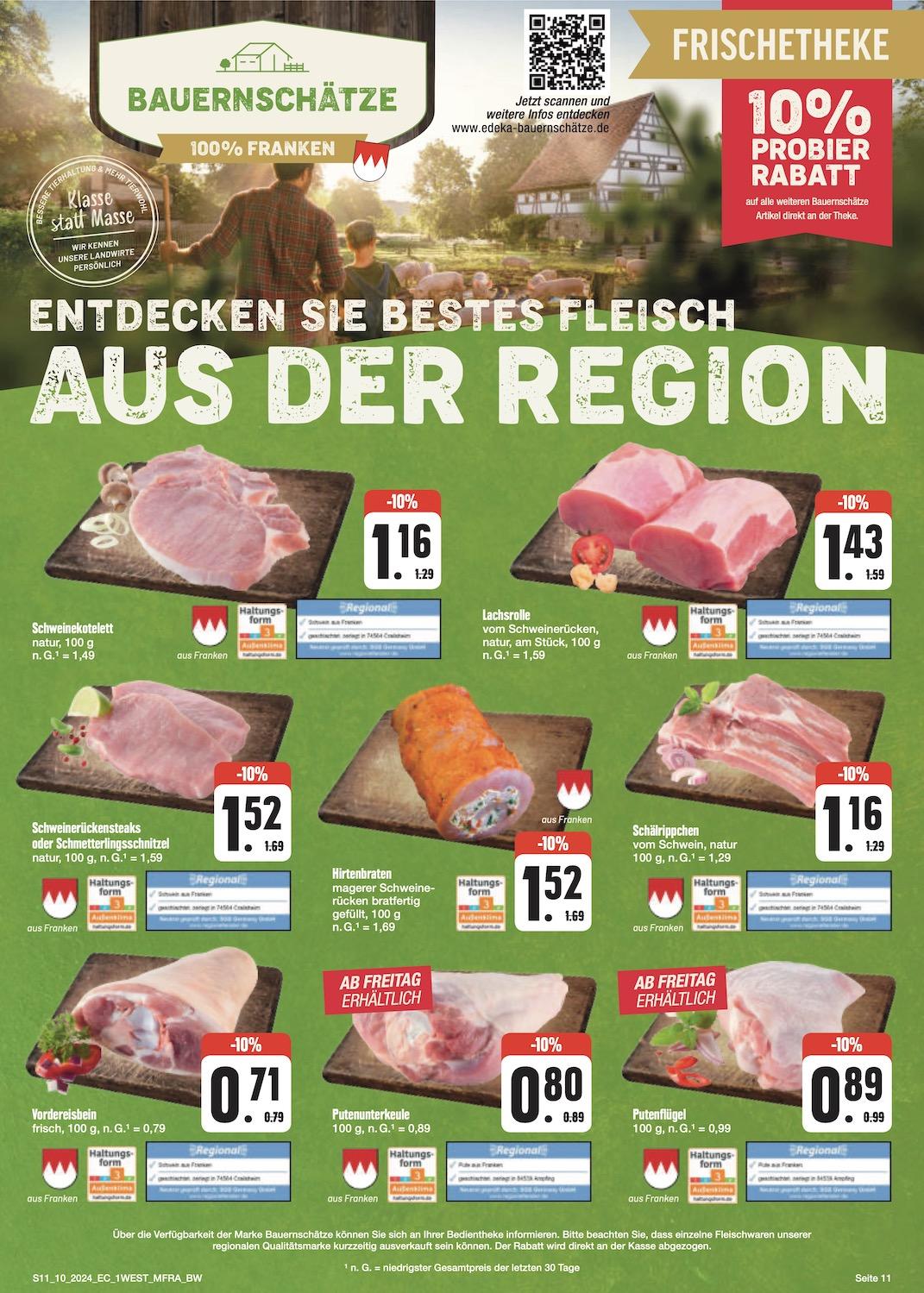 Edeka Prospekt ab Montag - Bayern Nord Seite 11