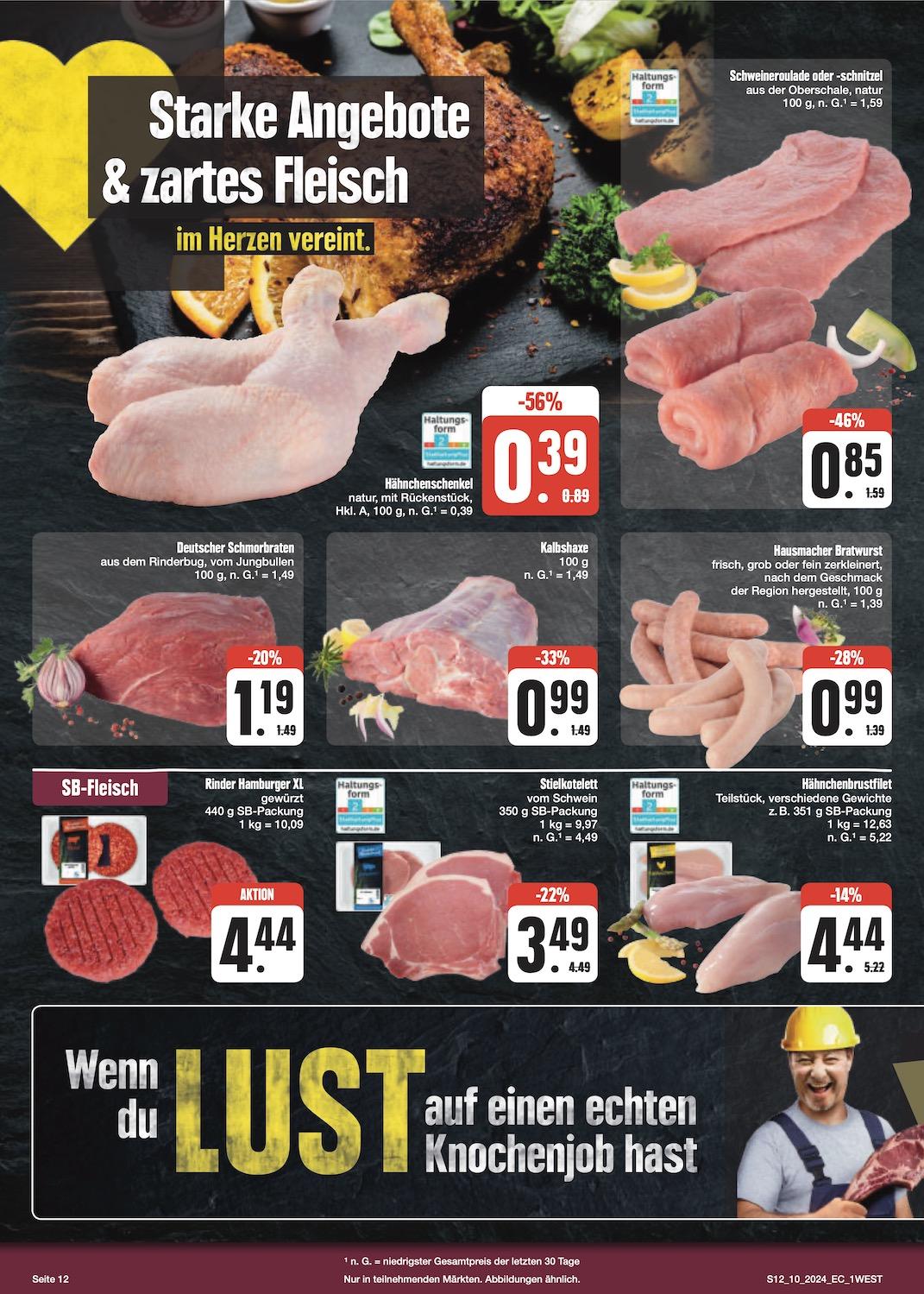 Edeka Prospekt ab Montag - Bayern Nord Seite 12