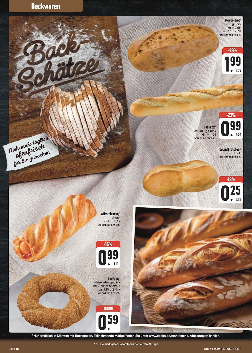 Edeka Prospekt ab Montag - Bayern Nord Seite 16