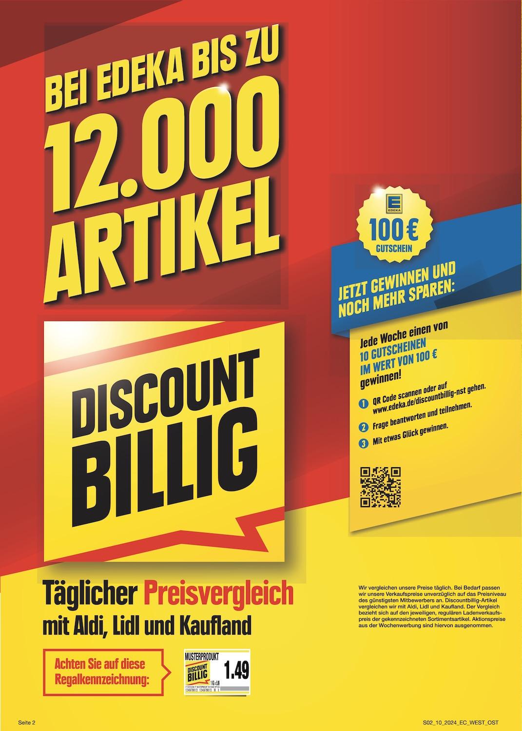 Edeka Prospekt ab Montag - Bayern Nord Seite 2