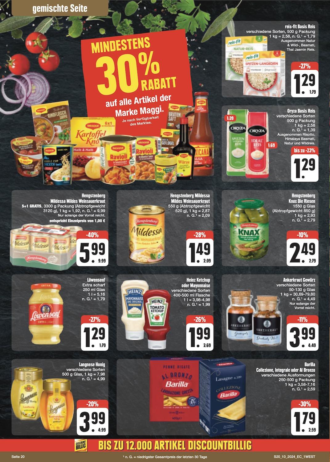 Edeka Prospekt ab Montag - Bayern Nord Seite 20