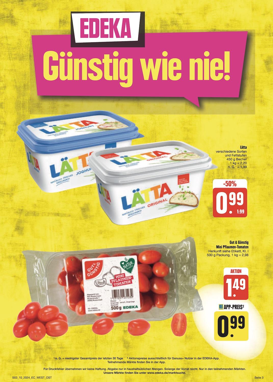 Edeka Prospekt ab Montag - Bayern Nord Seite 3