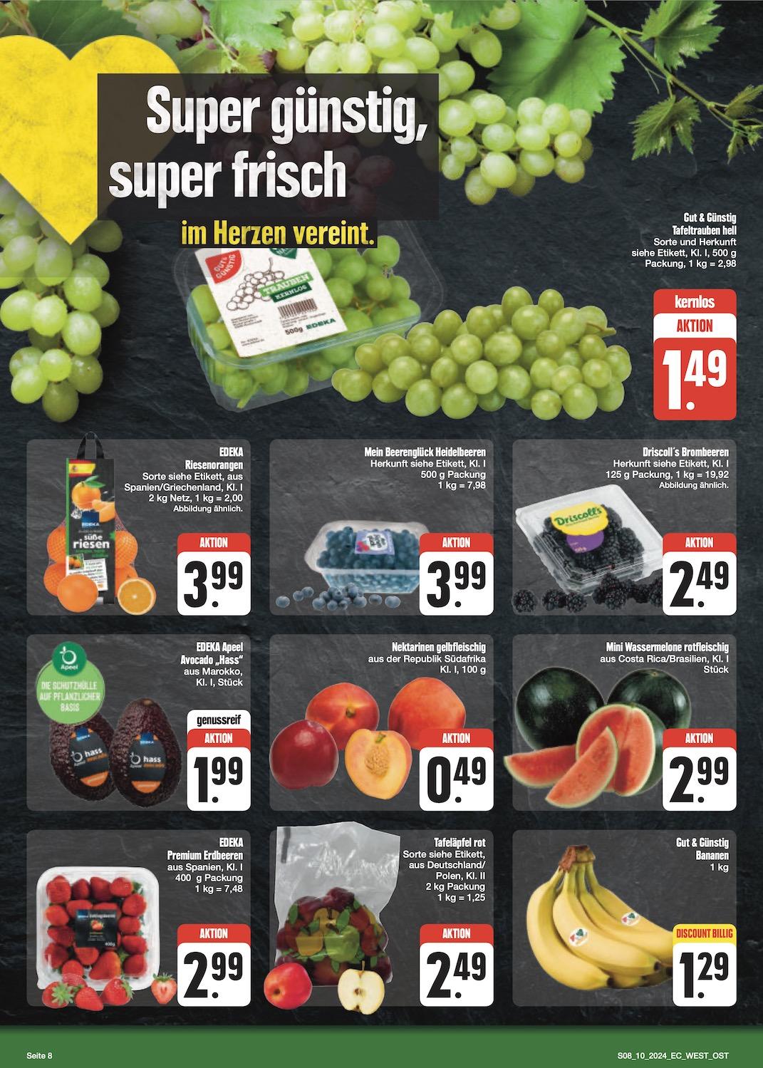 Edeka Prospekt ab Montag - Bayern Nord Seite 8