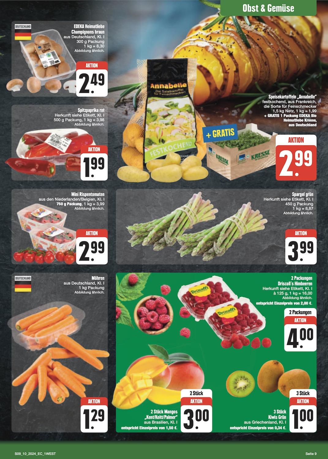 Edeka Prospekt ab Montag - Bayern Nord Seite 9