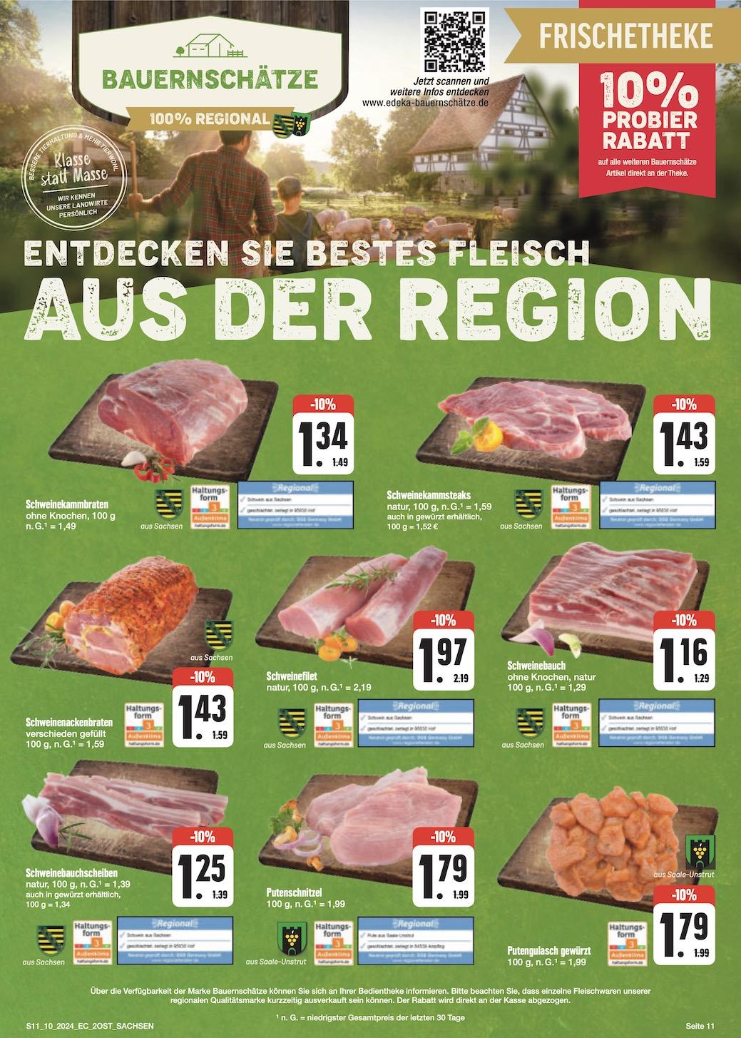 Edeka Prospekt ab Montag - Sachsen Seite 11
