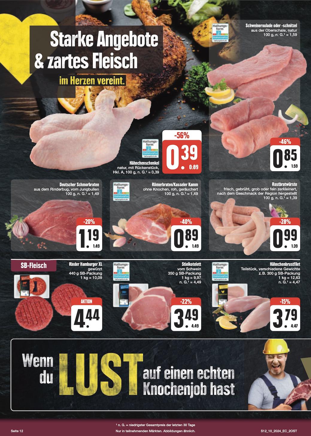 Edeka Prospekt ab Montag - Sachsen Seite 12