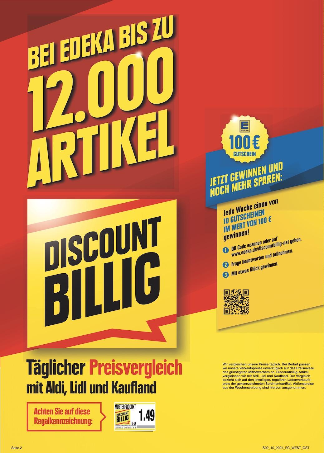 Edeka Prospekt ab Montag - Sachsen Seite 2