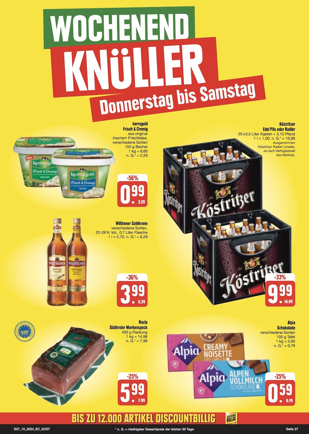 Edeka Prospekt ab Montag - Sachsen Seite 27