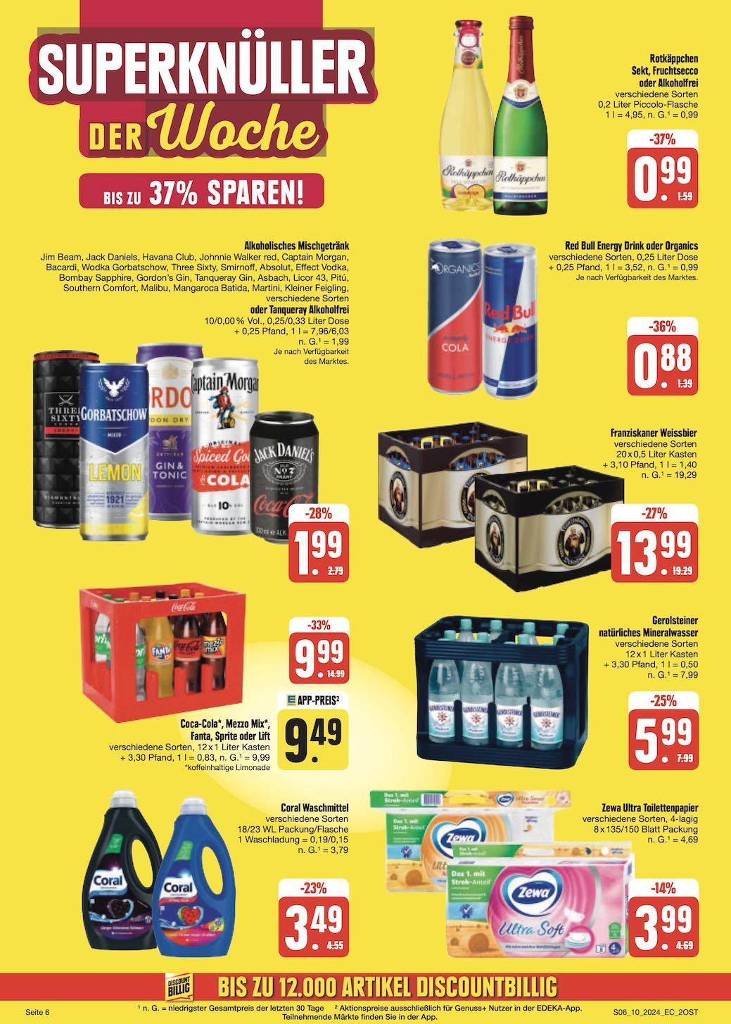 Edeka Prospekt ab Montag - Sachsen Seite 6