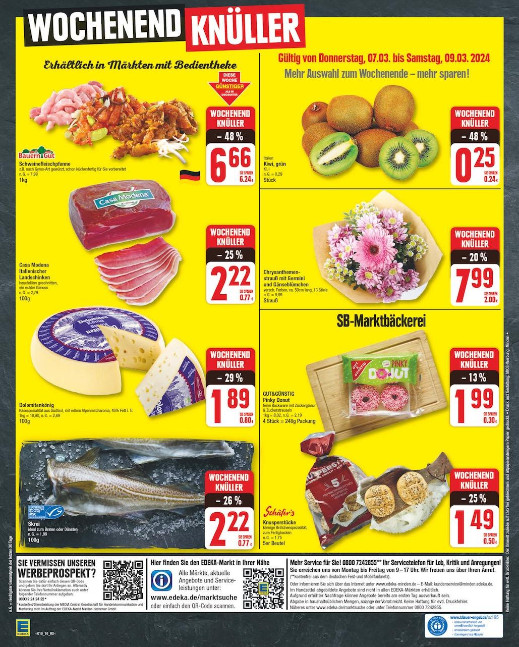 Edeka Prospekt ab Montag - Berlin Seite 16