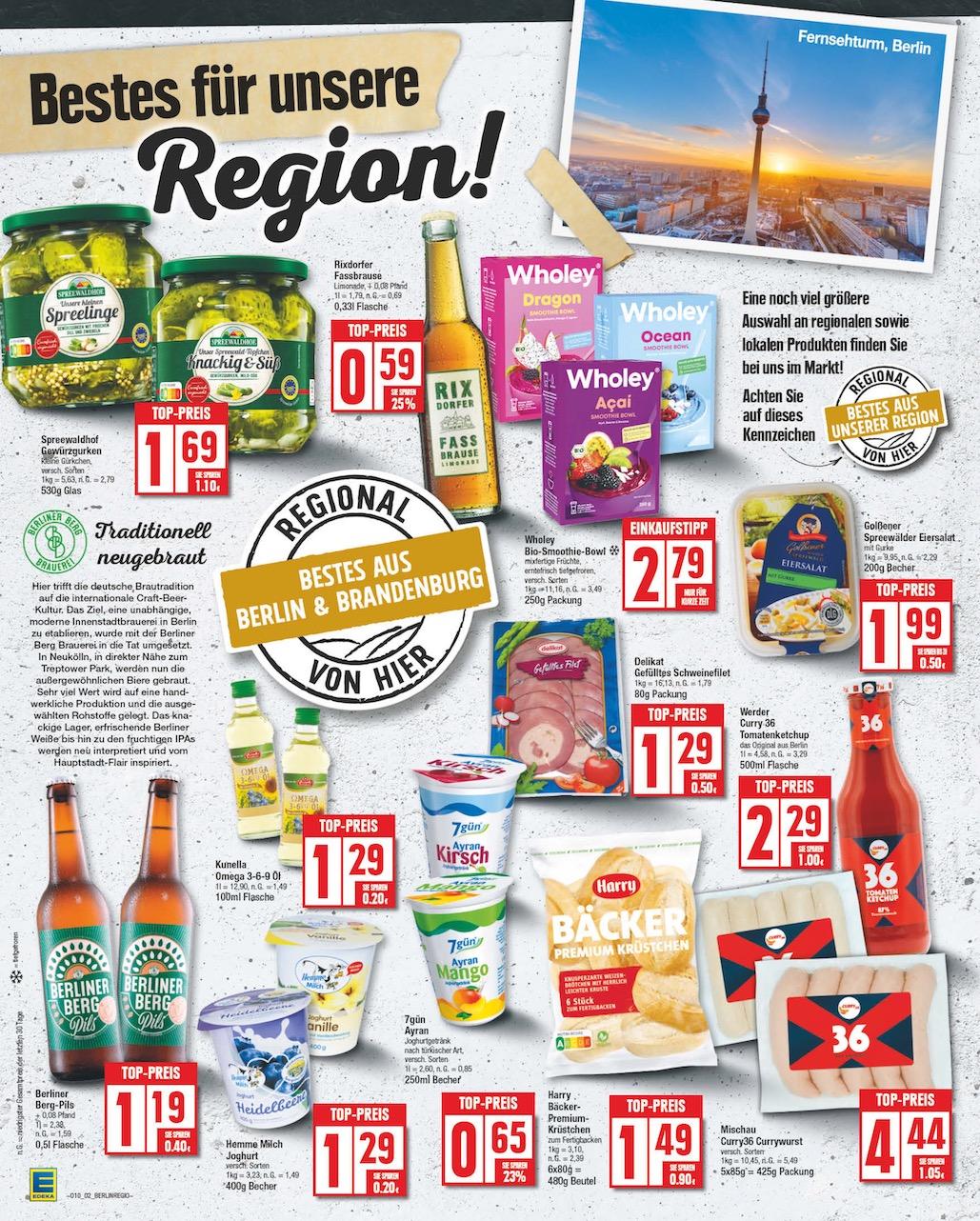 Edeka Prospekt ab Montag - Berlin Seite 2