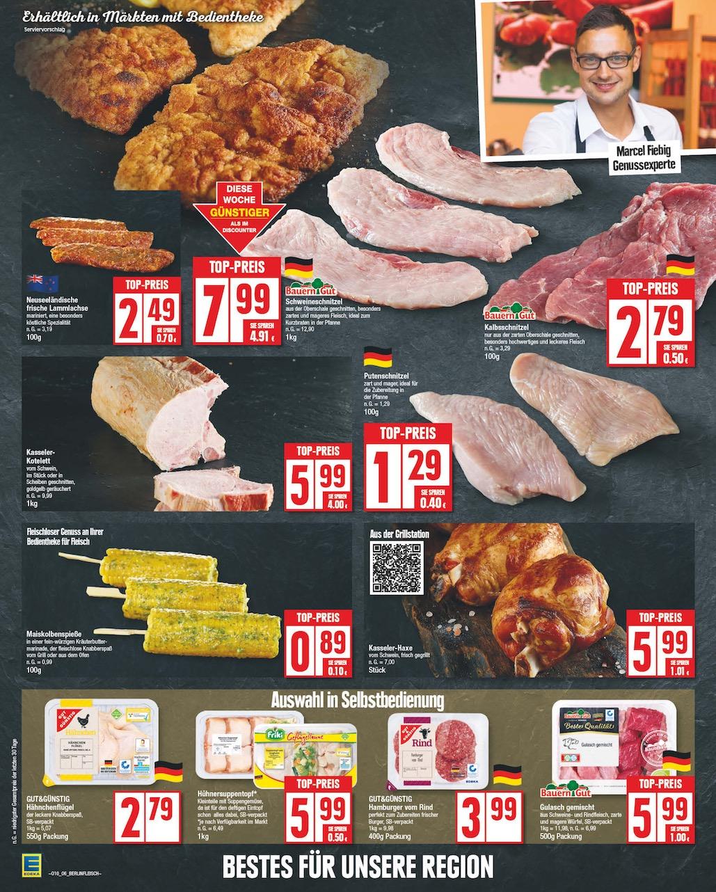 Edeka Prospekt ab Montag - Berlin Seite 6