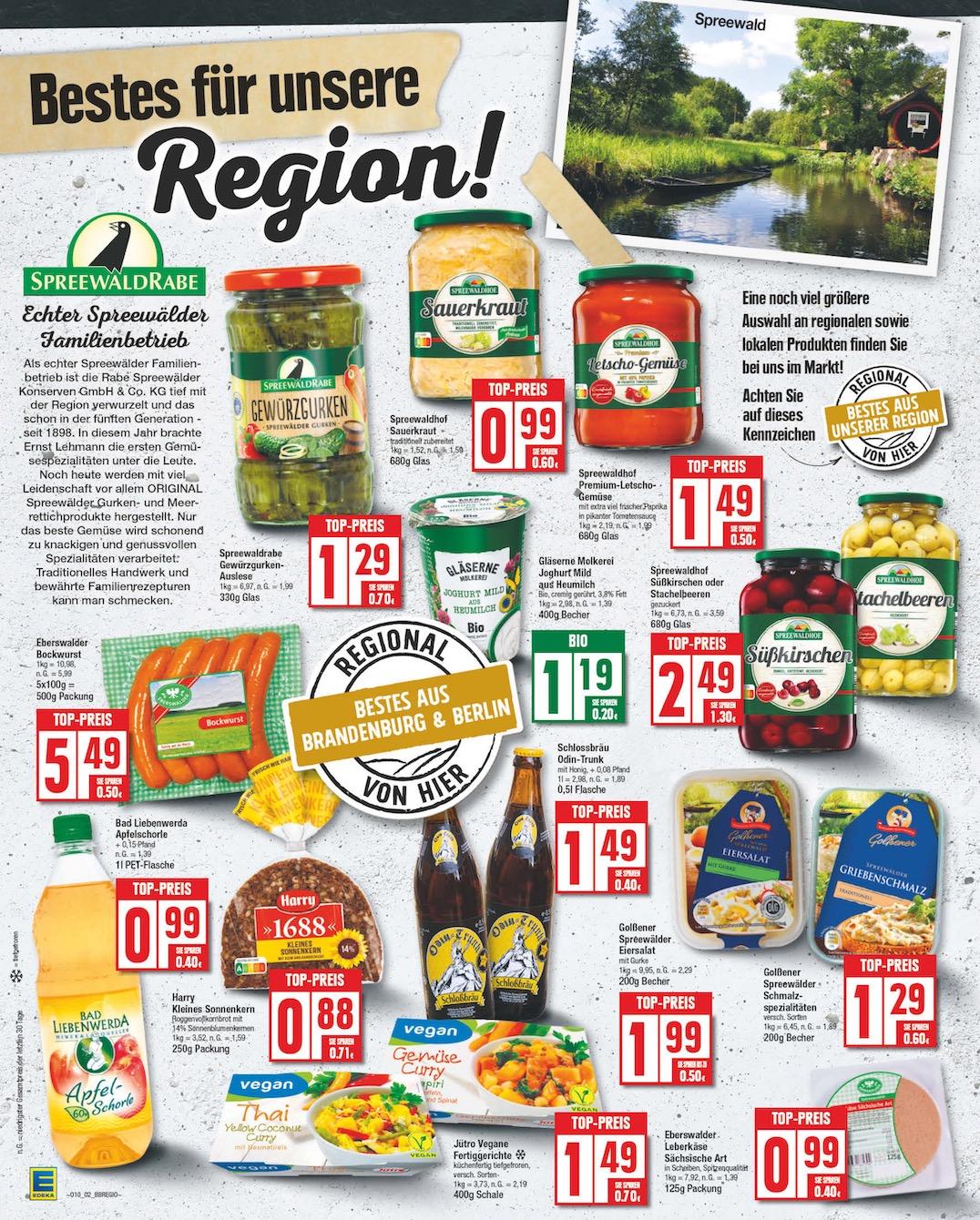 Edeka Prospekt ab Montag - Brandenburg Seite 2
