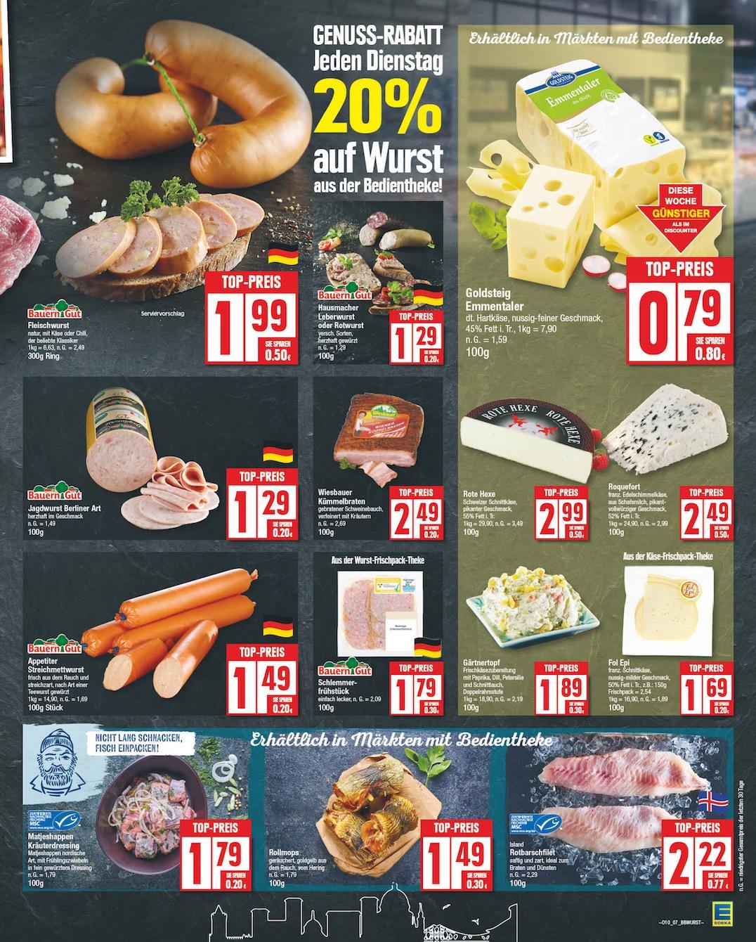 Edeka Prospekt ab Montag - Brandenburg Seite 7