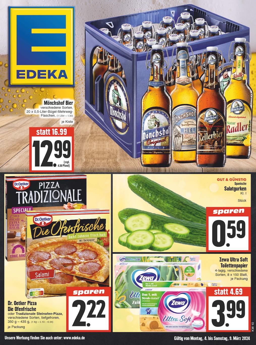 Edeka Prospekt ab Montag - Thüringen Seite 1