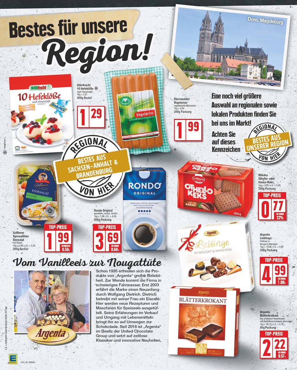 Edeka Prospekt ab Montag - Sachsen-Anhalt Seite 2