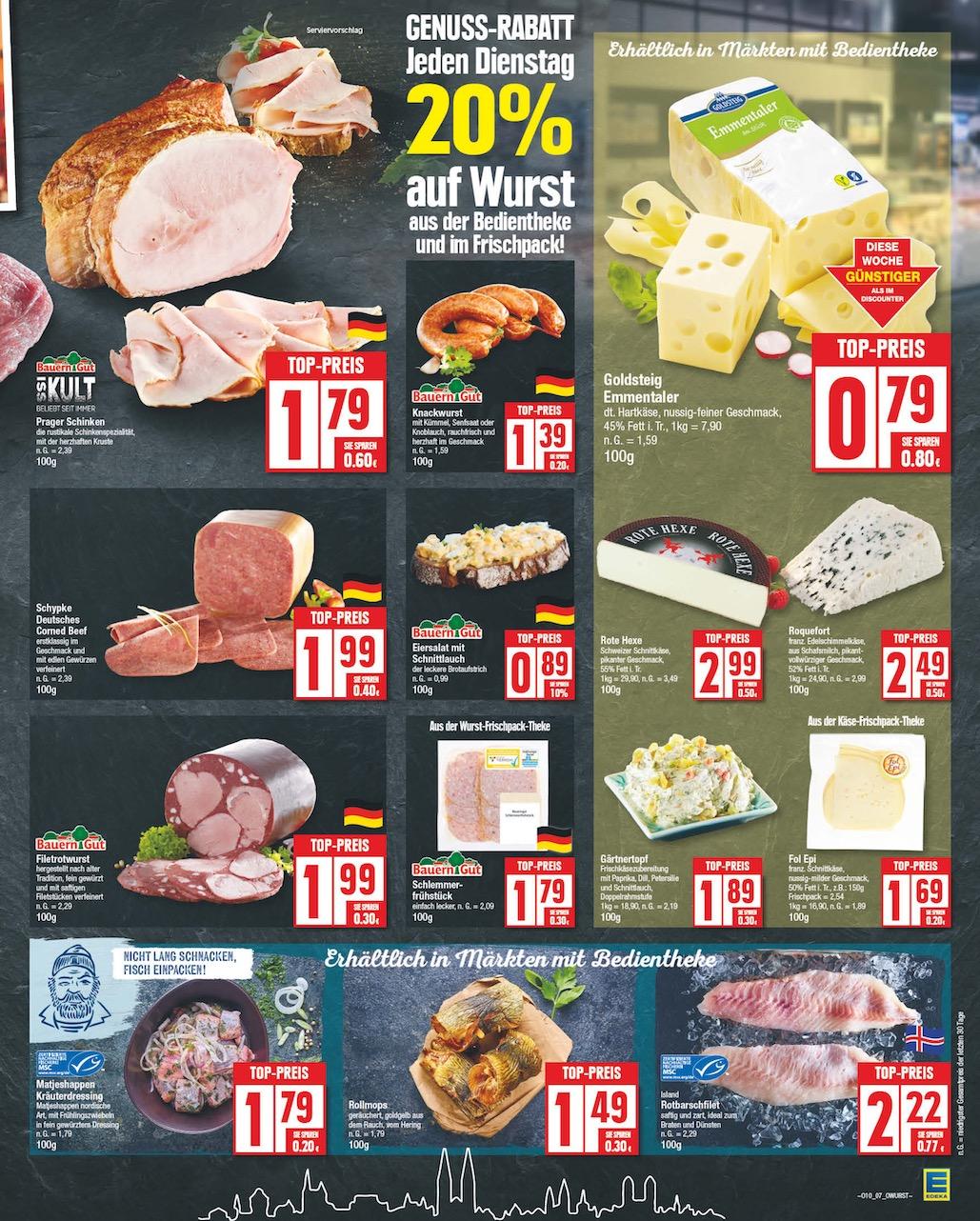 Edeka Prospekt ab Montag - Sachsen-Anhalt Seite 7