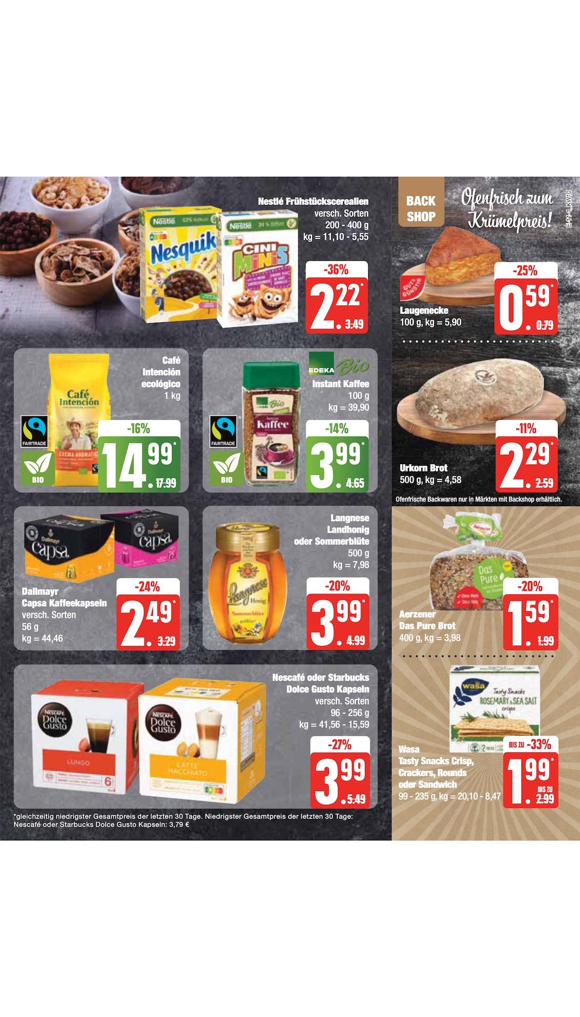 Edeka Prospekt ab Montag - Schleswig - Holstein Seite 15